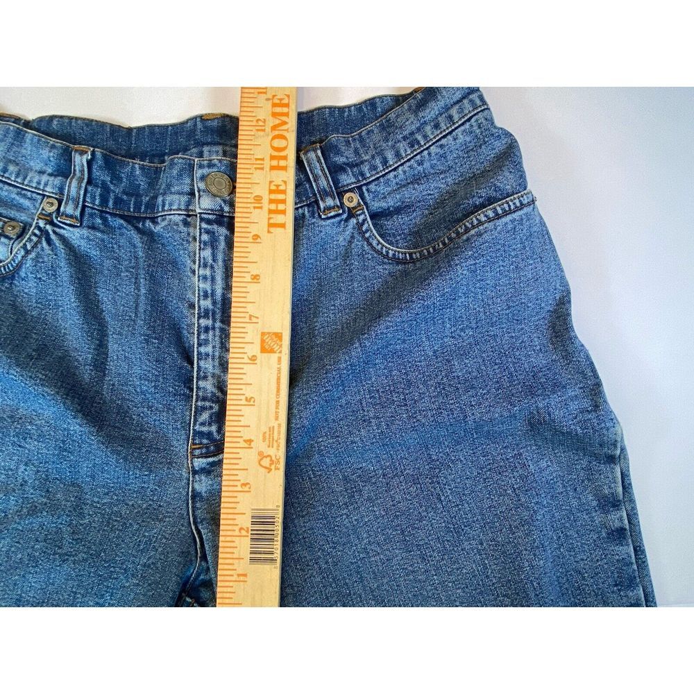 Polo Ralph Lauren Jeans Co Women's 8P Blue classic stretch High Rise Momcore - Picture 5 of 9